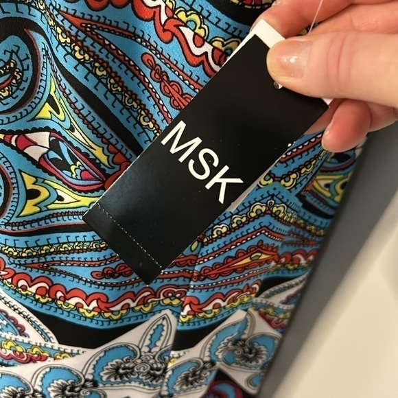 NWT MSK Sleeveless Tank Dress Size Medium - Picture 4 of 8